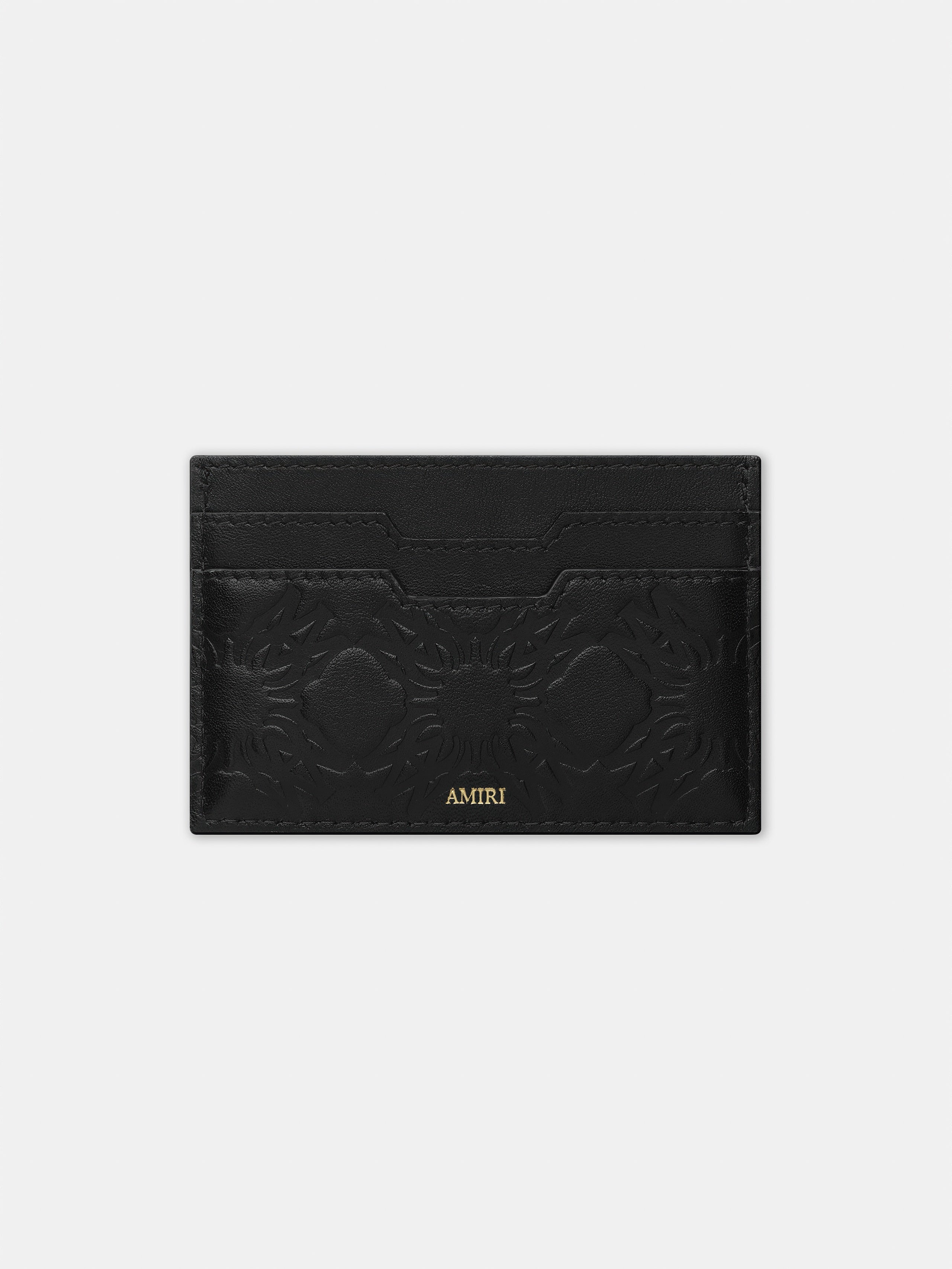 MA QUAD LEATHER CARD HOLDER - Black - Image 4