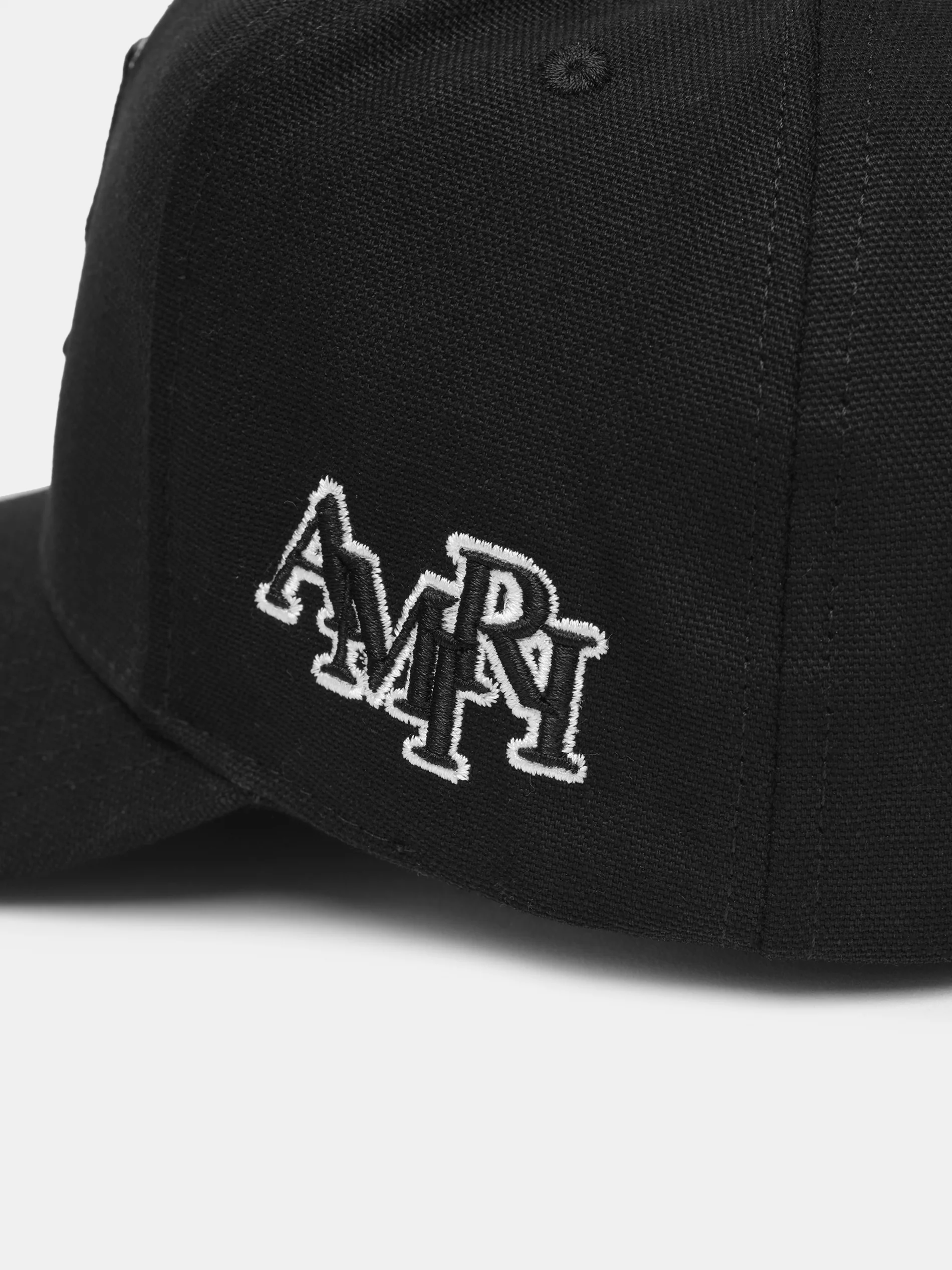 MA STAGGERED AMIRI FULL CANVAS HAT - Black Black - Image 5
