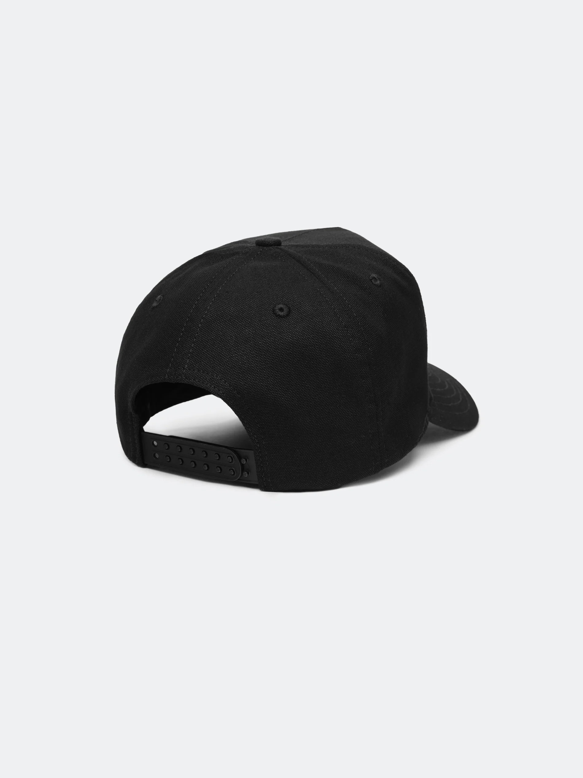 MA STAGGERED AMIRI FULL CANVAS HAT - Black Off White - Image 3