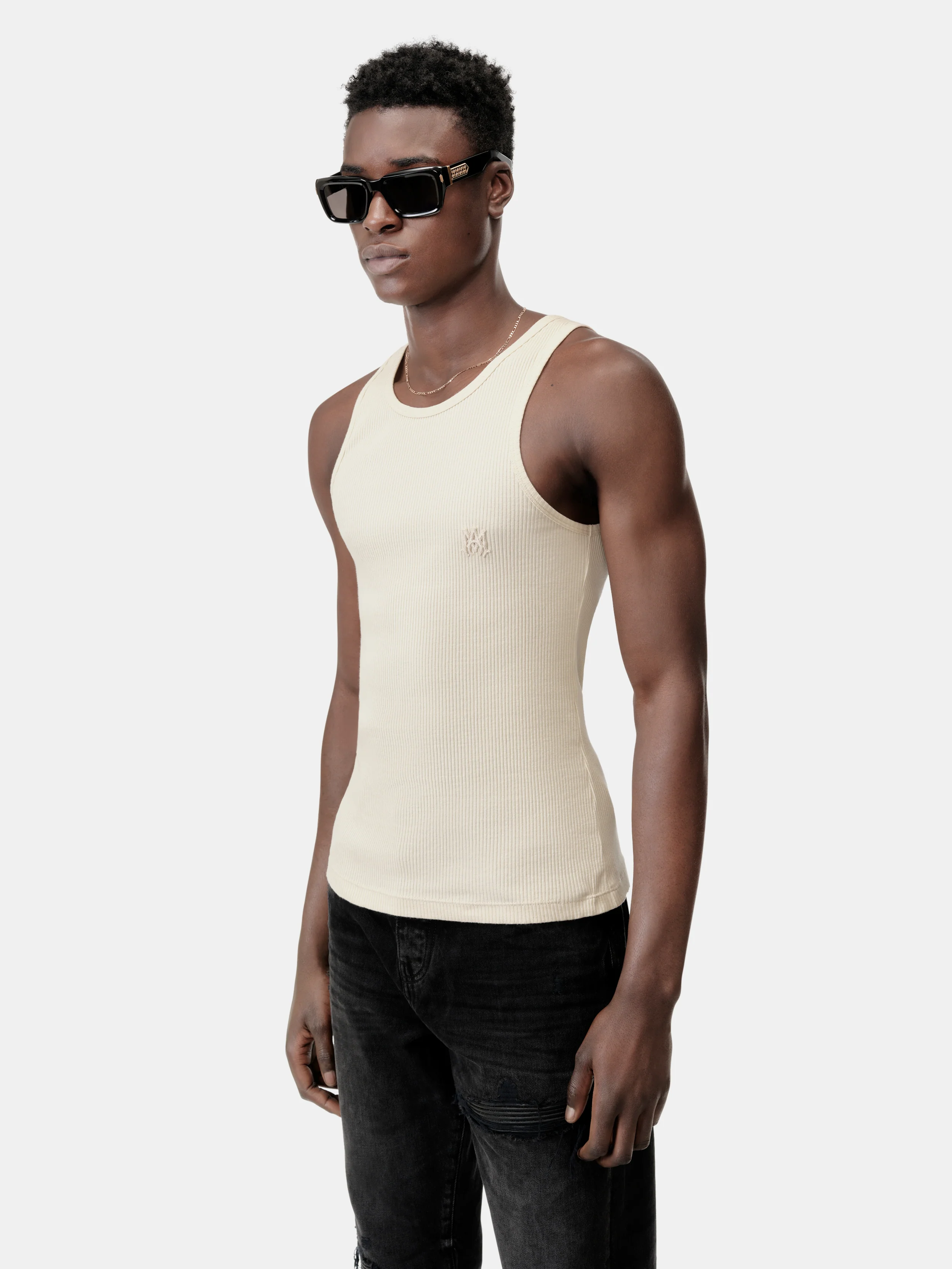 MA TONAL TANK - Alabaster - Image 4
