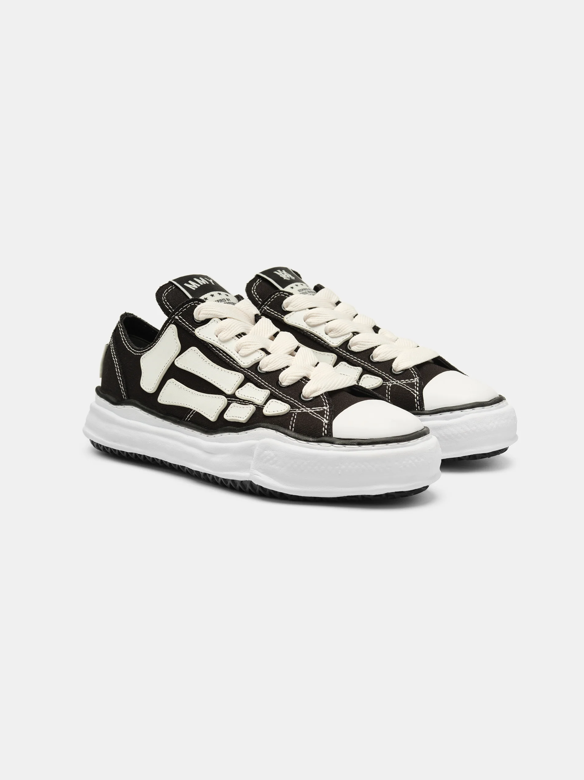 MMY BONES SNEAKER - BLACK - Image 2