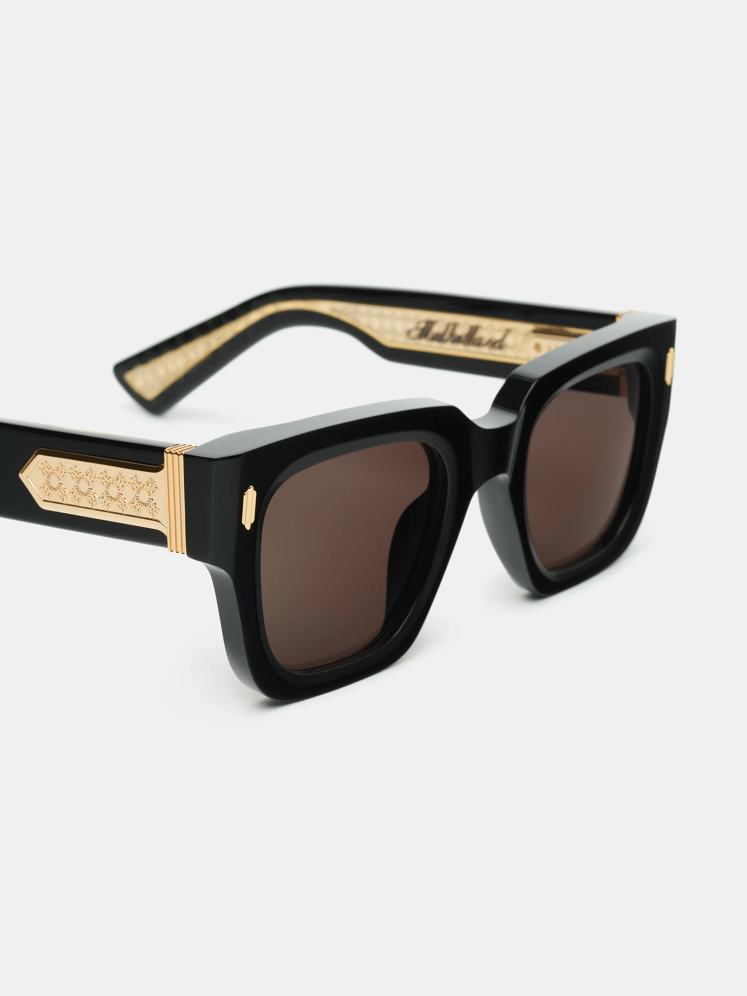 MULHOLLAND SUNGLASSES - Black Gold - Image 4