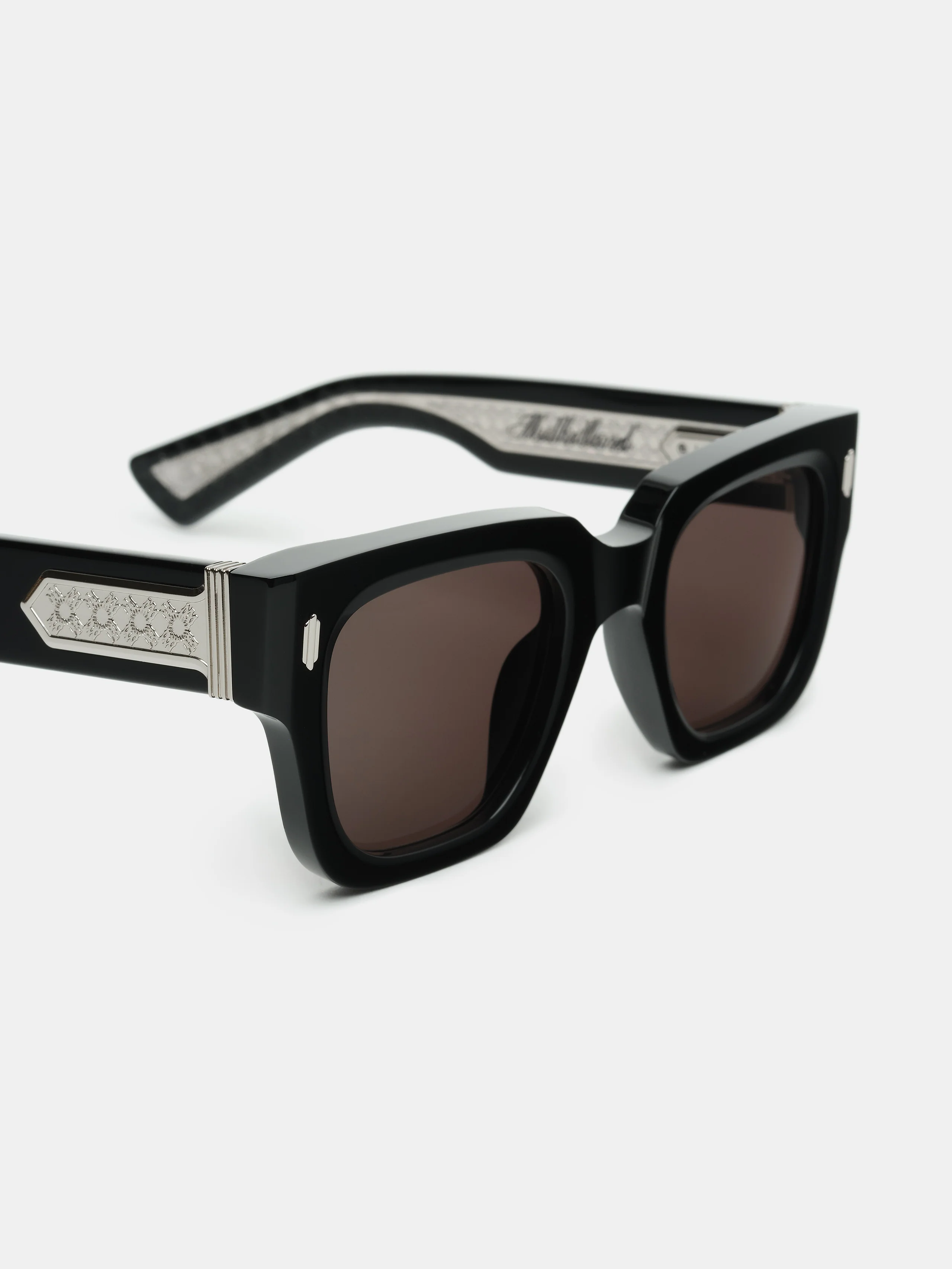 MULHOLLAND SUNGLASSES - Black Silver - Image 4