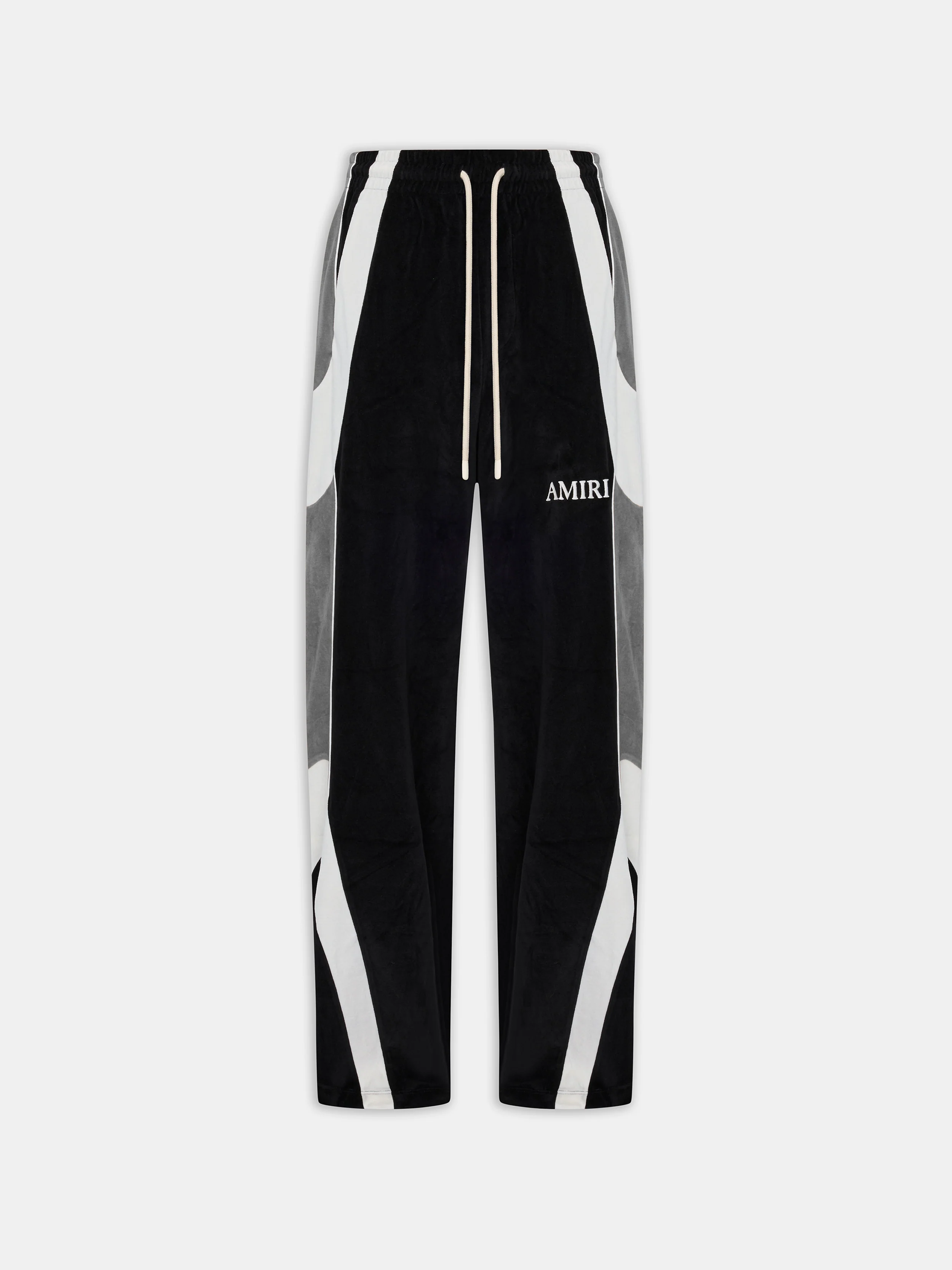 OVERSIZED PANEL TRACK PANT - Black