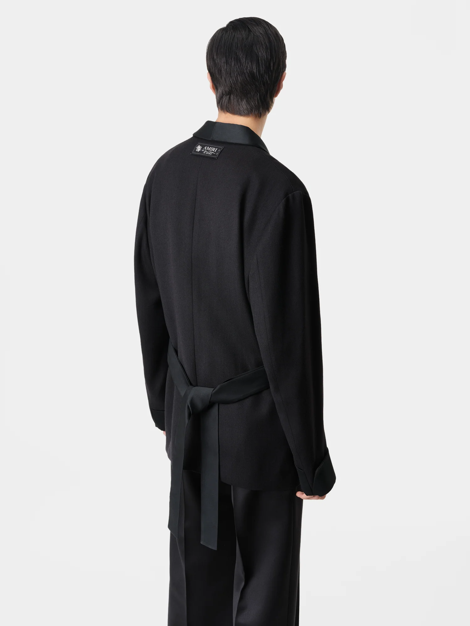 SMOKING JACKET - Black - Image 4