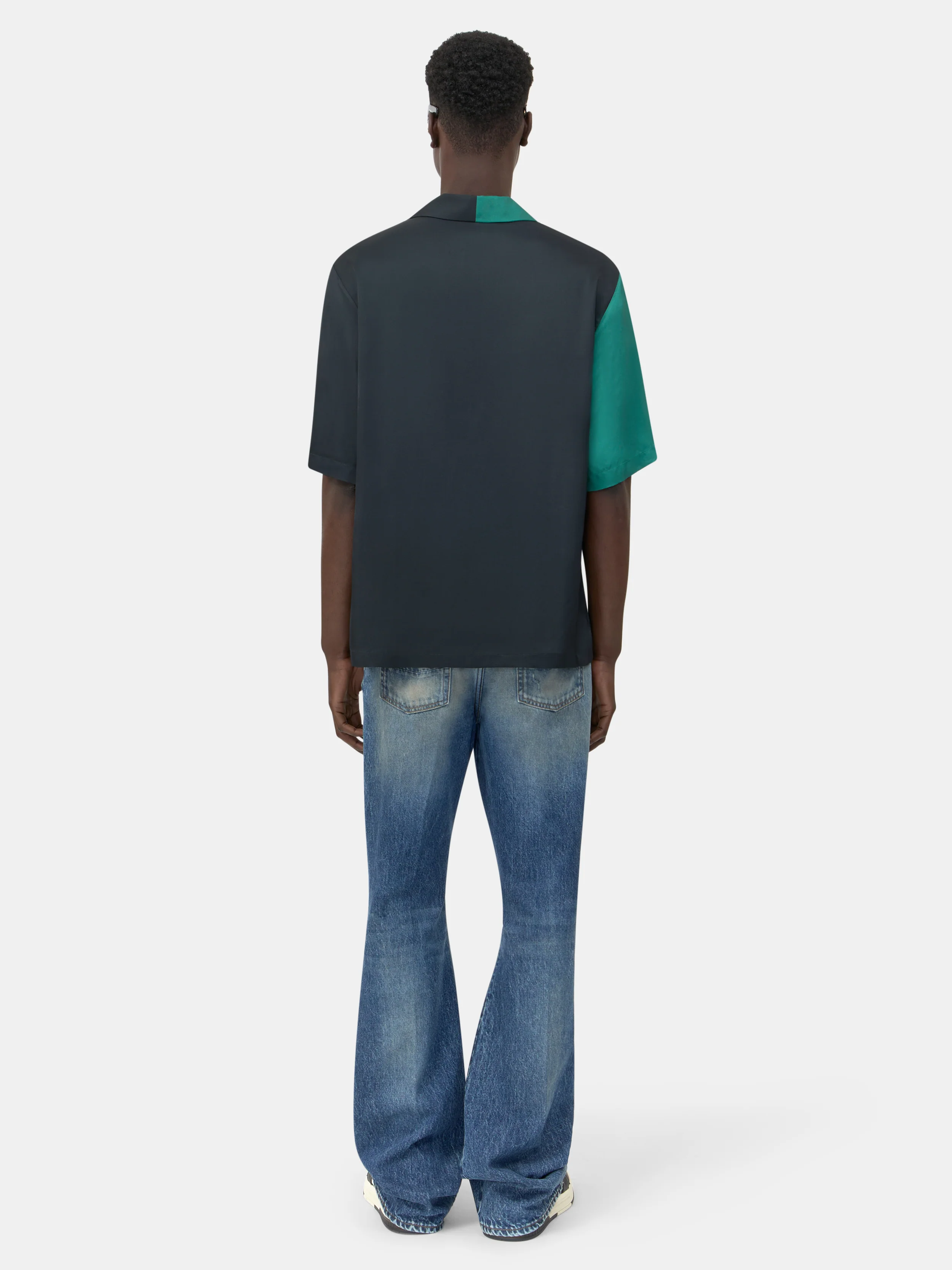 SPLICED CAMP SHIRT - Multi - Image 4