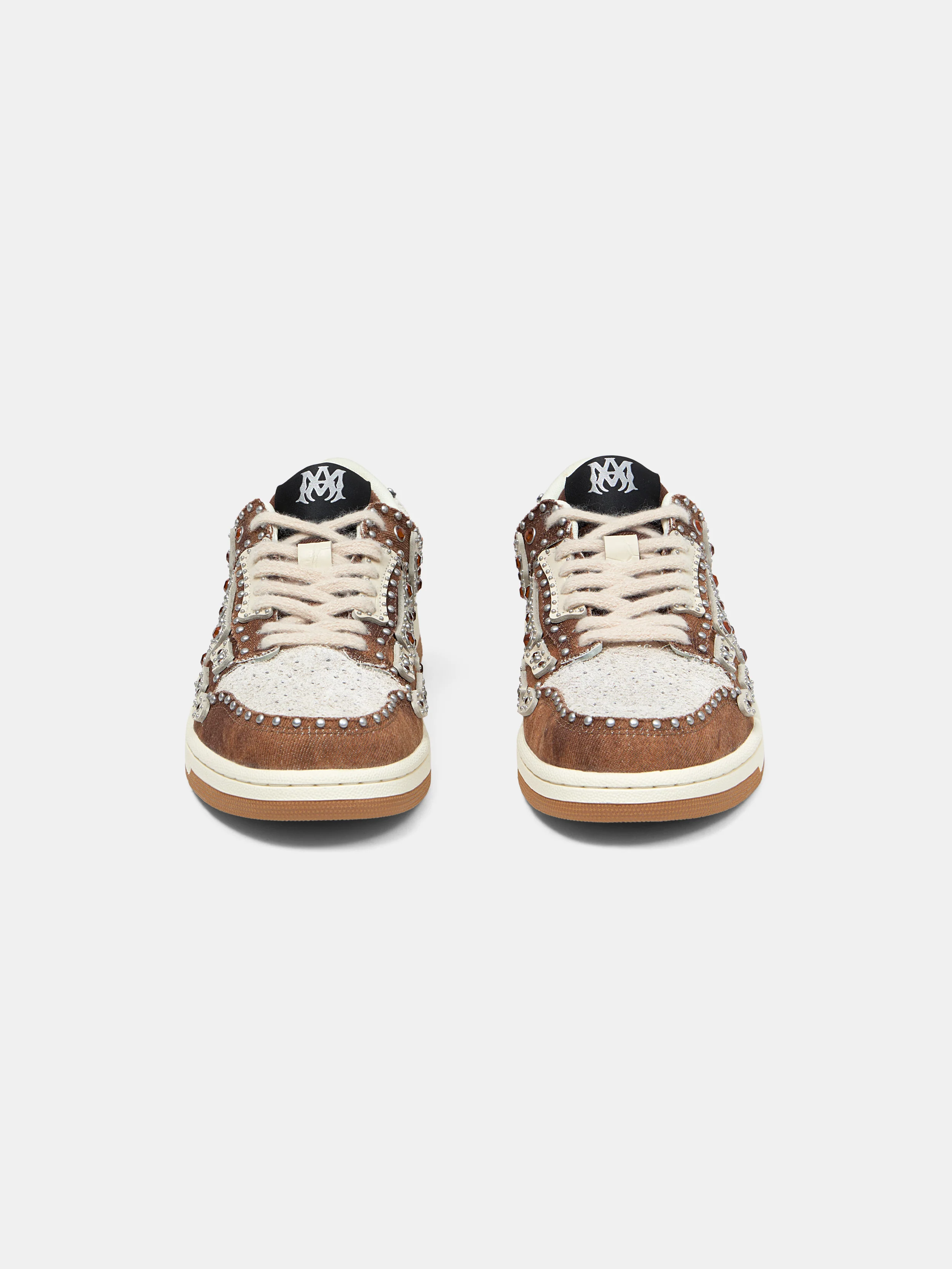 STUD SKEL TOP LOW - Dark Brown - Image 3
