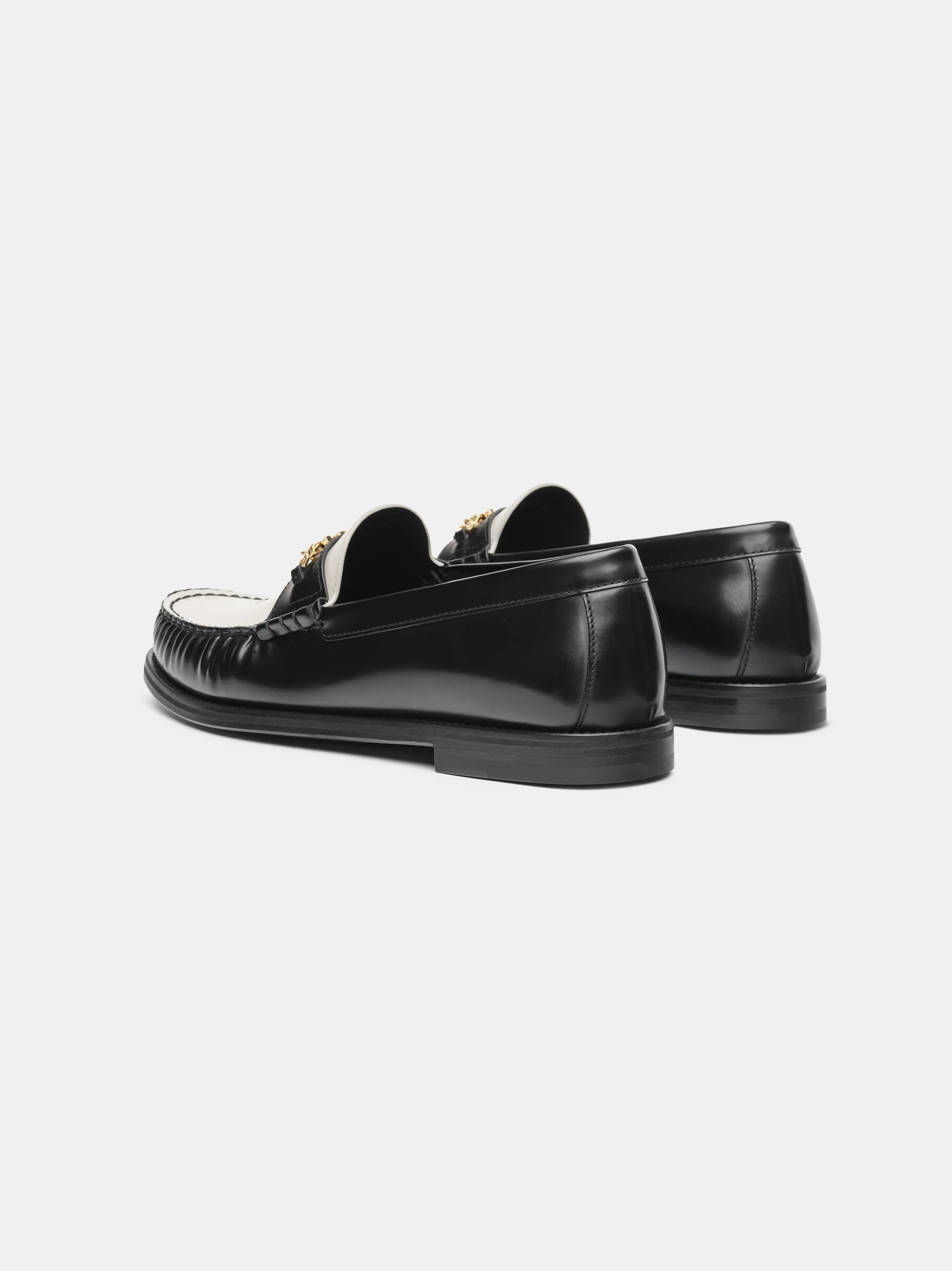 TWO TONE MA CHAIN LOAFER - Black - Image 5