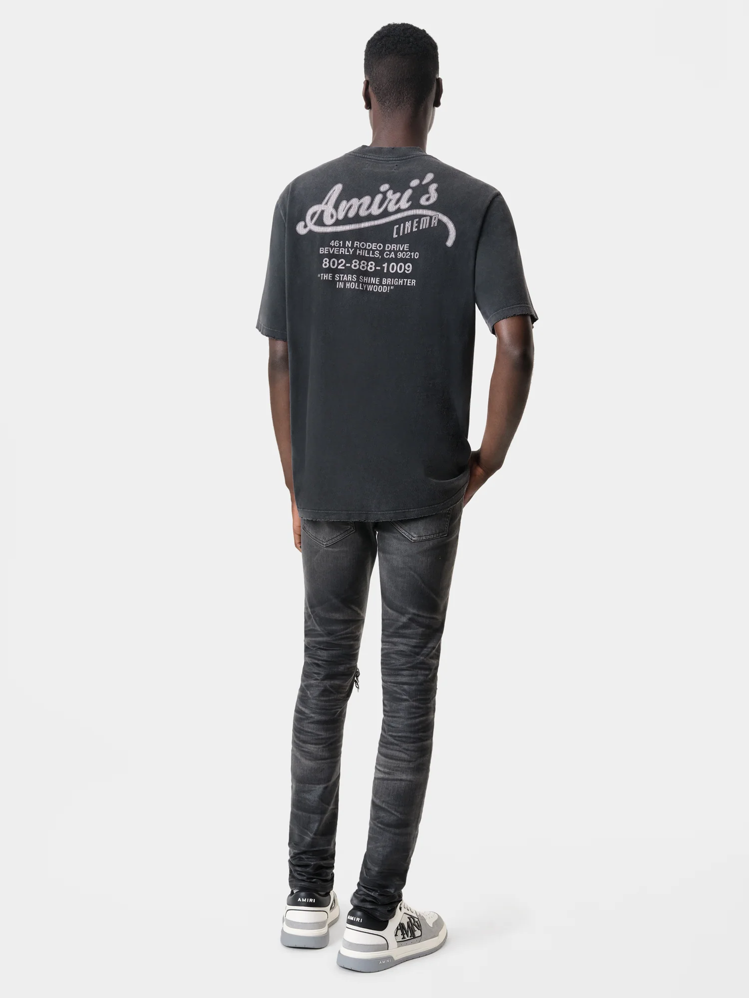 WAXED TONAL MX1 JEAN - Waxed Faded Black - Image 5