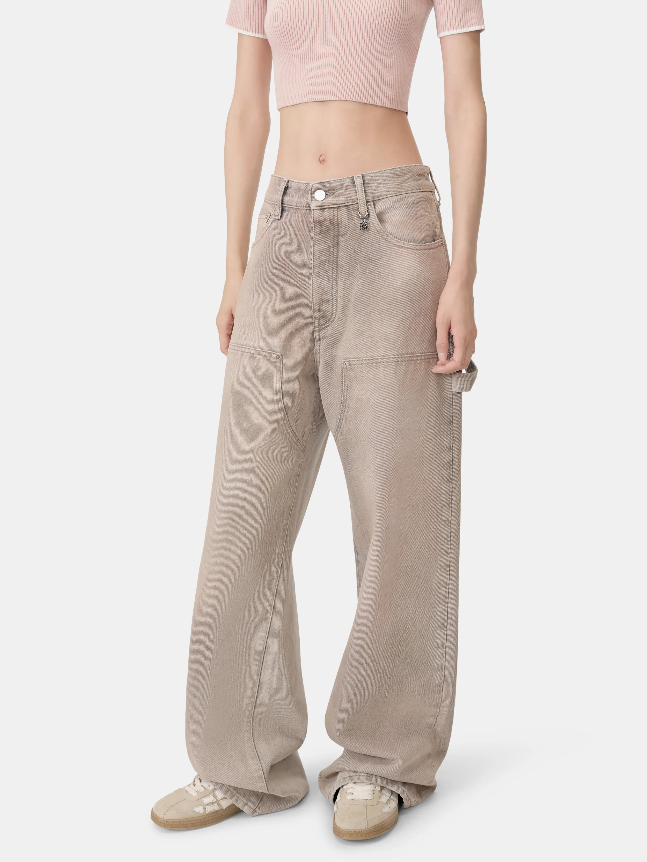 WOMEN - WOMEN'S CARPENTER JEAN - Pink Sand - Image 4