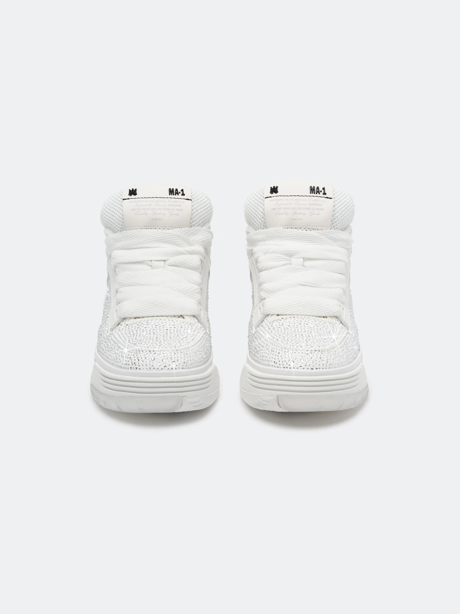 WOMEN - WOMEN'S CRYSTAL MA-1 - White - Image 3