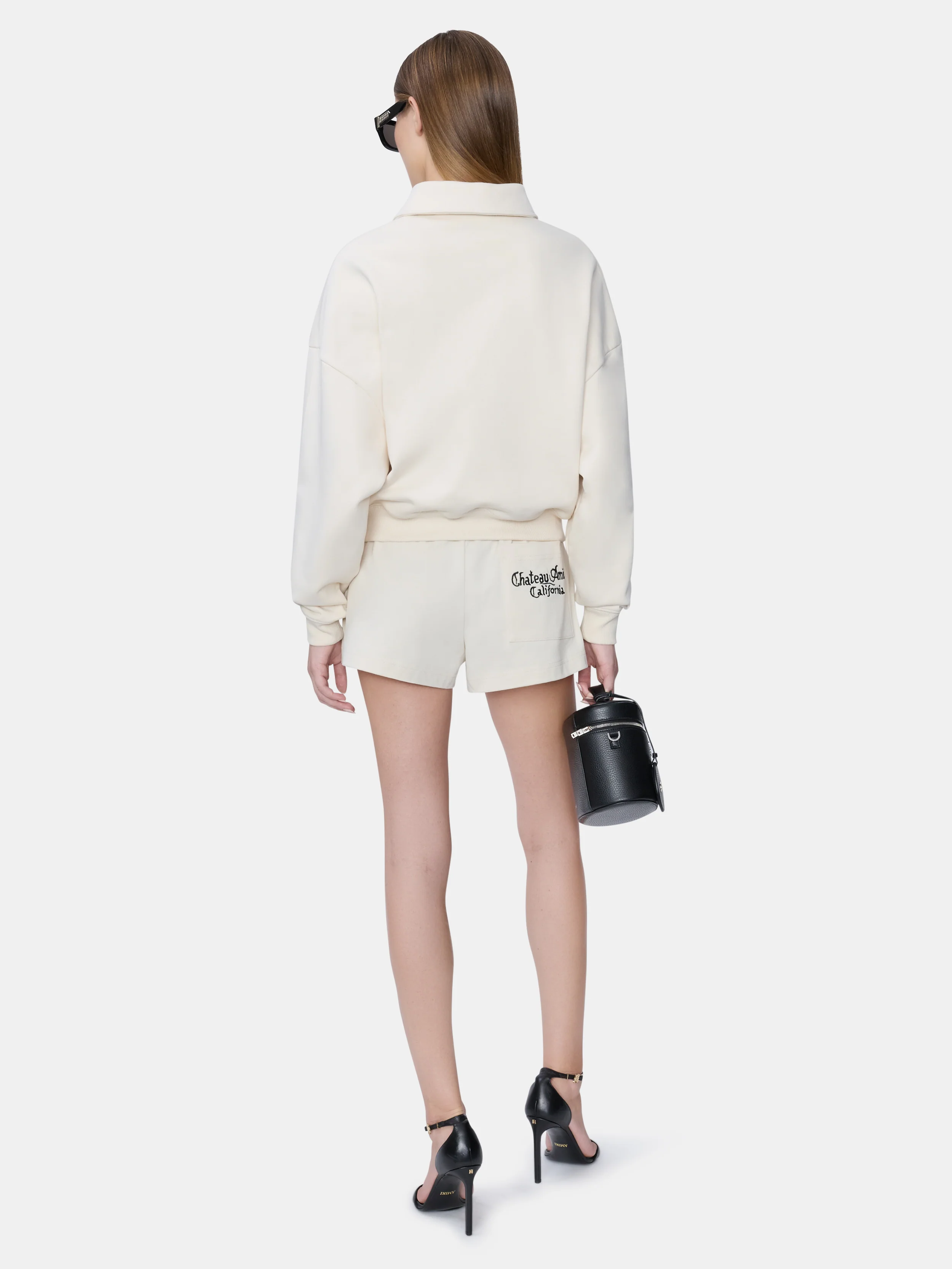 WOMEN - WOMEN'S MA CHATEAU SWEATSHORT - Alabaster - Image 3