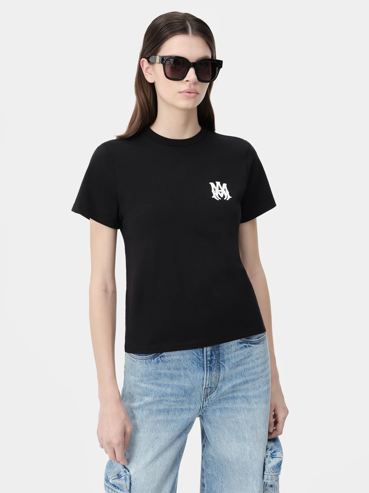 WOMEN - WOMEN'S MA CORE LOGO TEE - Black - Image 3