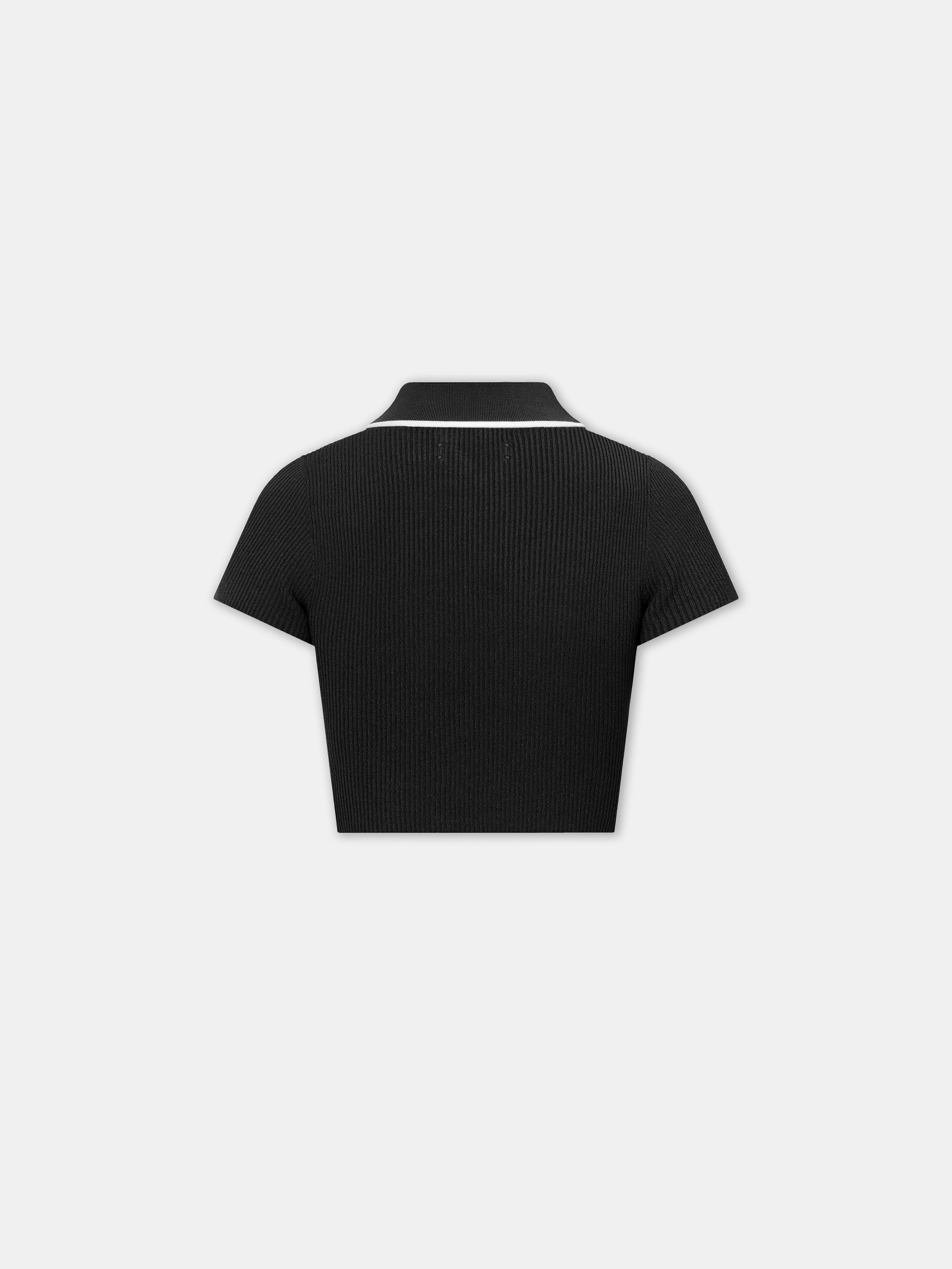 WOMEN - WOMEN'S MA POLO - Black - Image 3
