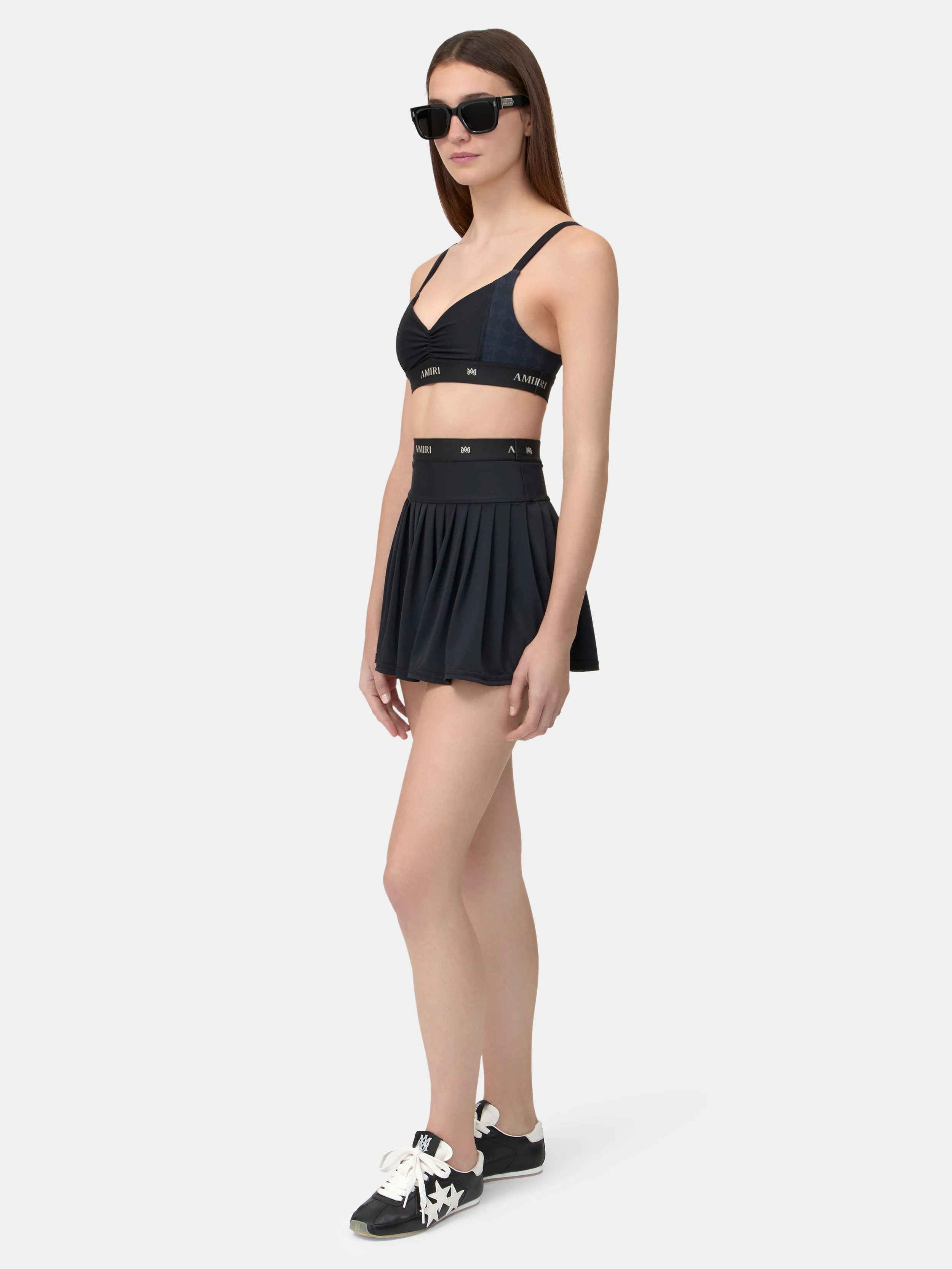 WOMEN - WOMEN'S MA QUAD SPORTS BRA - Black - Image 3