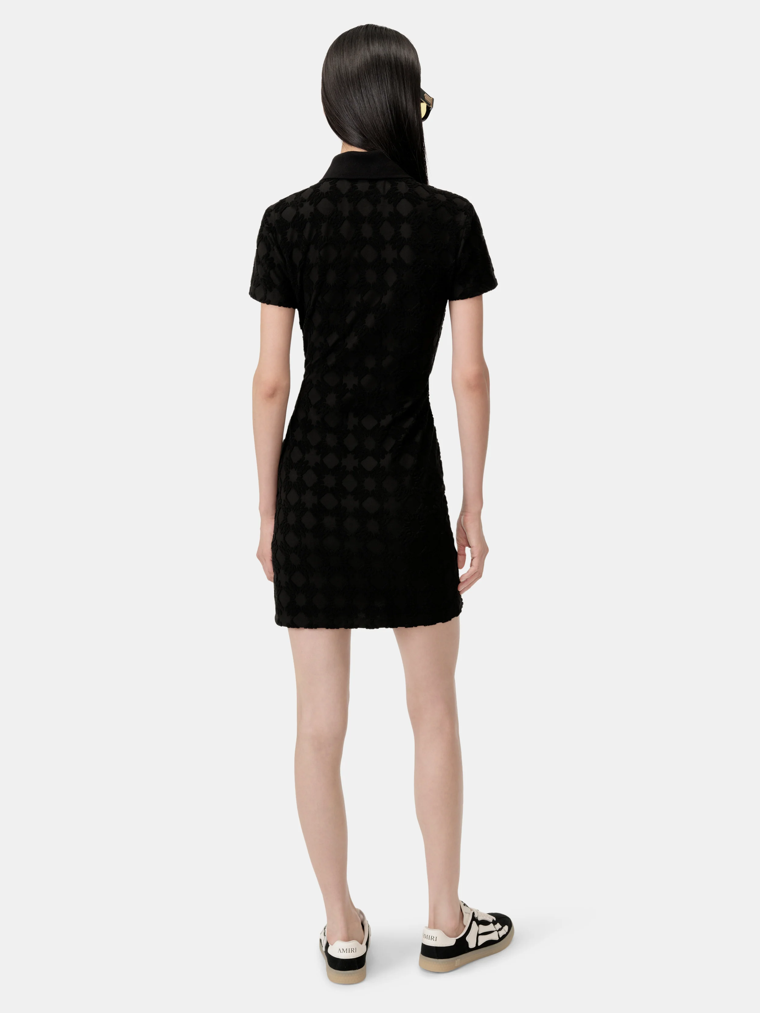 WOMEN - WOMEN'S MA QUAD TOWELING DRESS - Black - Image 5