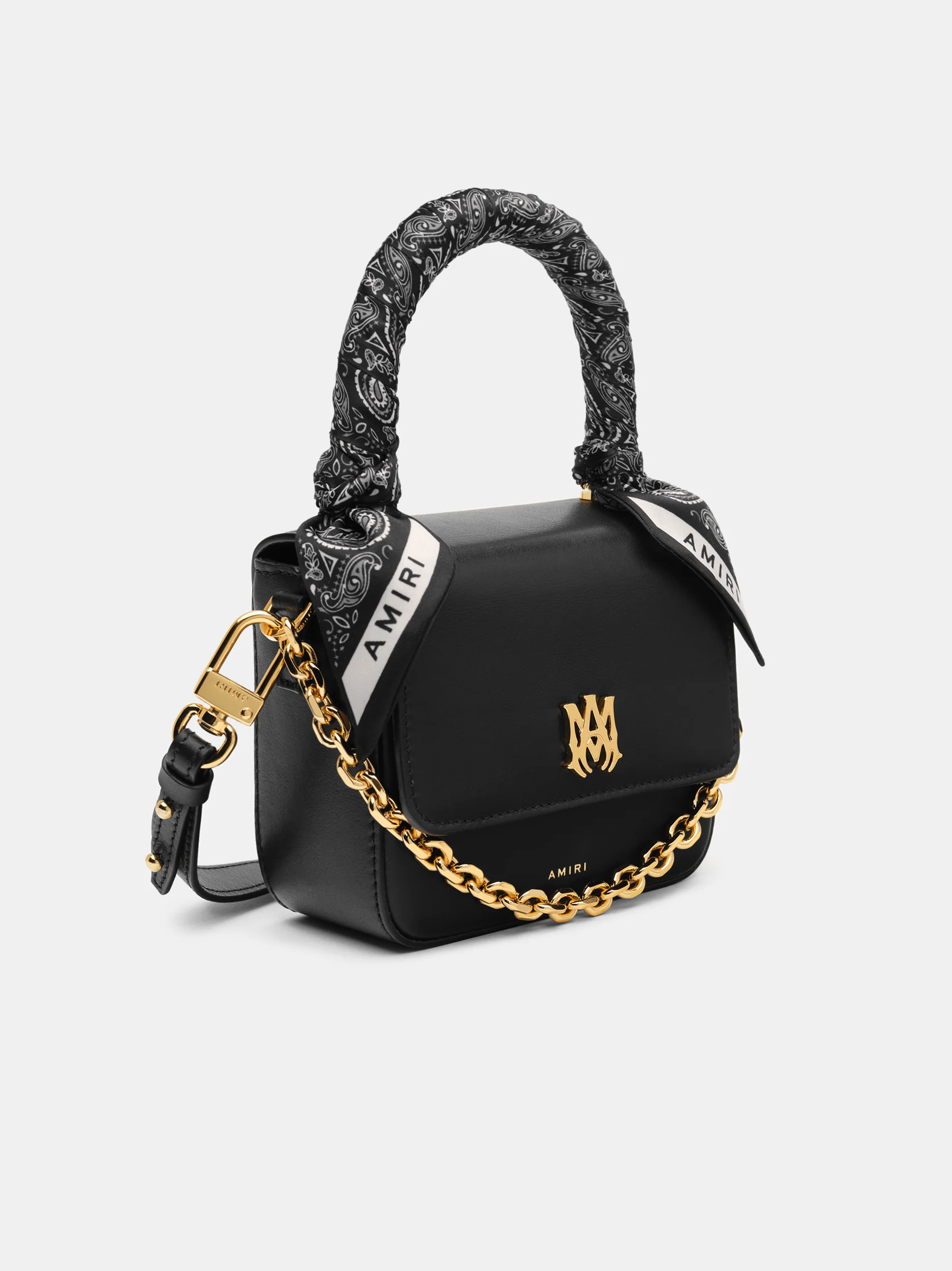 WOMEN - WOMEN'S MICRO MA BAG WITH CHAIN HANDLE - Black - Image 4