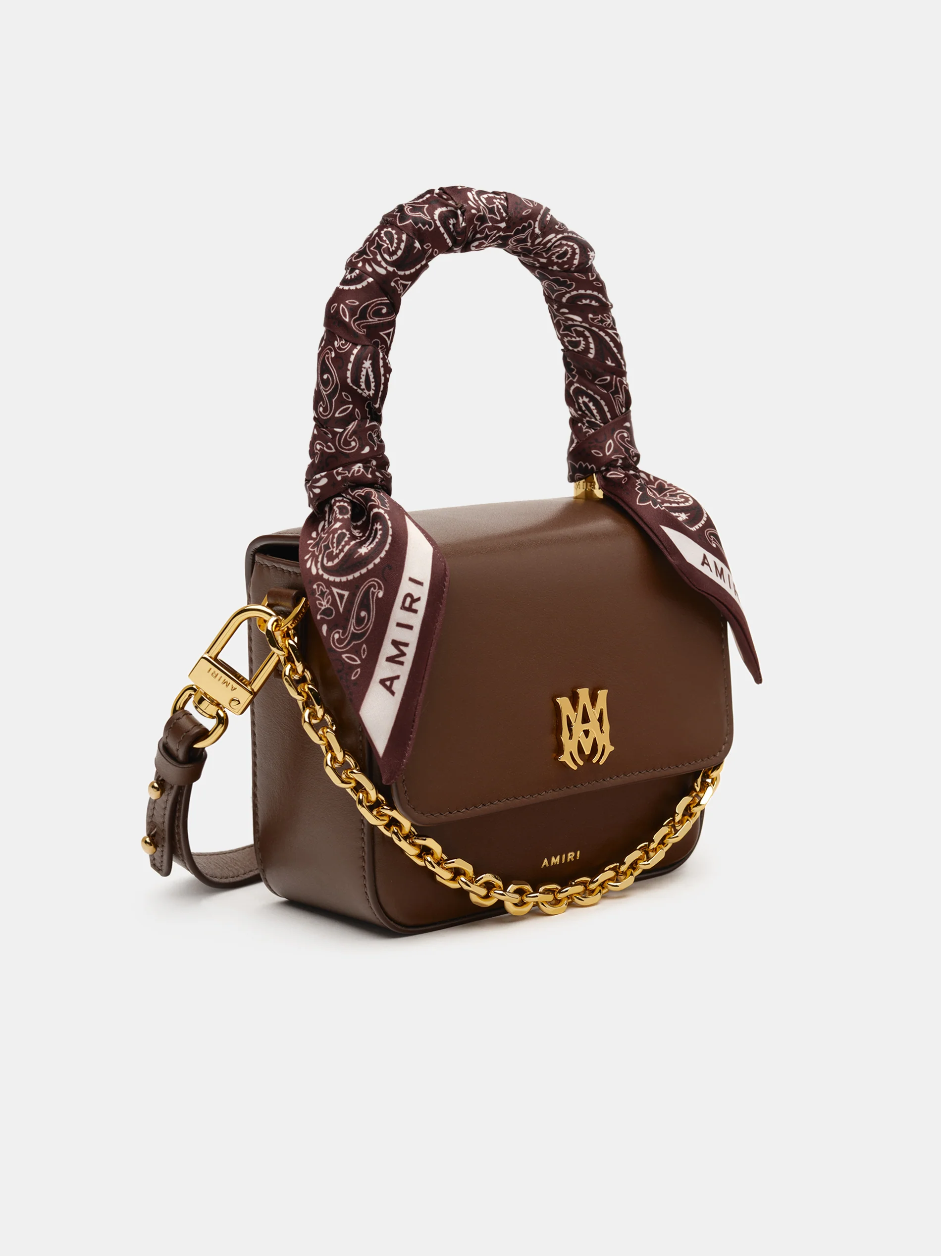 WOMEN - WOMEN'S MICRO MA BAG WITH CHAIN HANDLE - Brown - Image 2