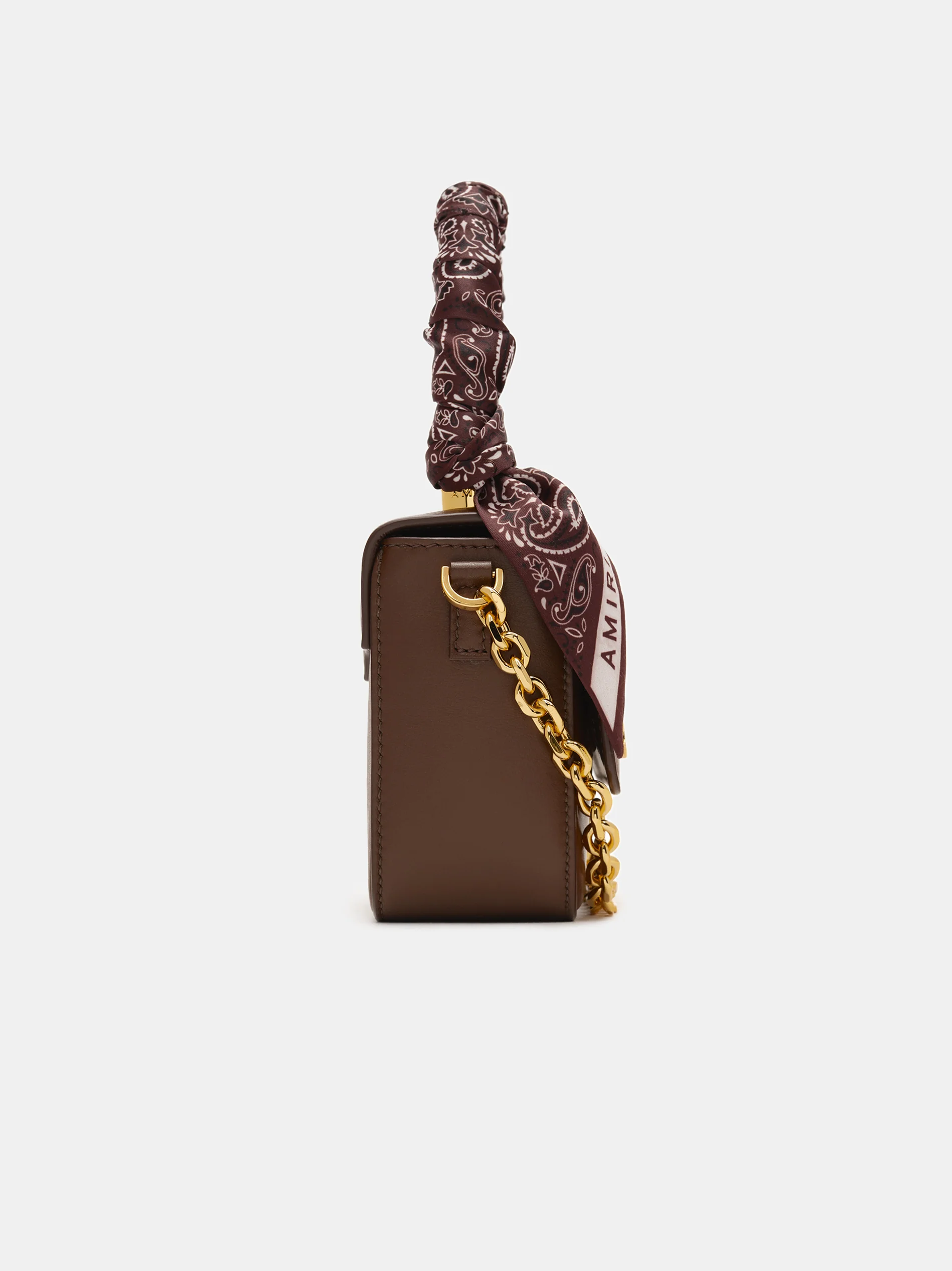 WOMEN - WOMEN'S MICRO MA BAG WITH CHAIN HANDLE - Brown - Image 3