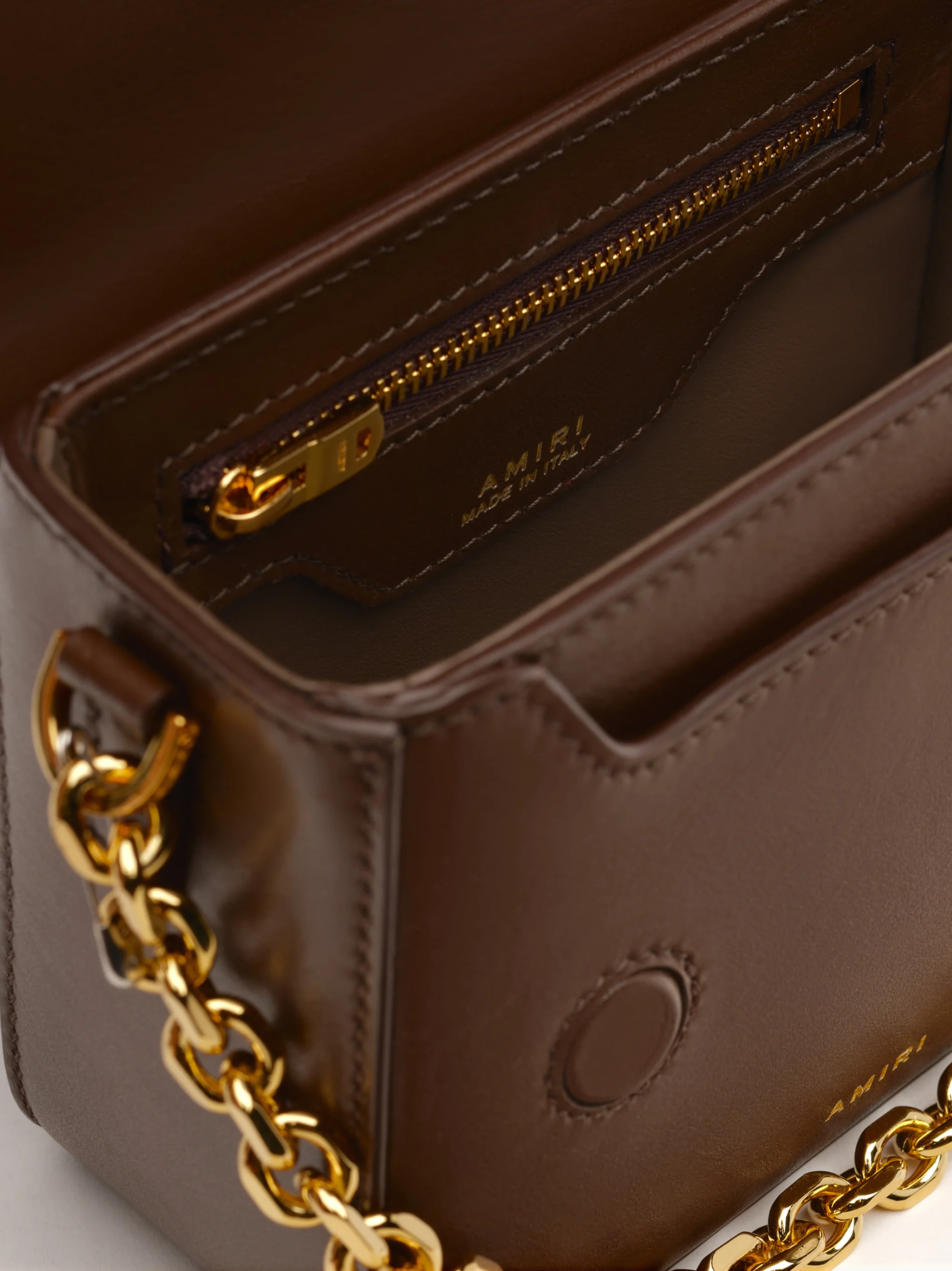 WOMEN - WOMEN'S MICRO MA BAG WITH CHAIN HANDLE - Brown - Image 6