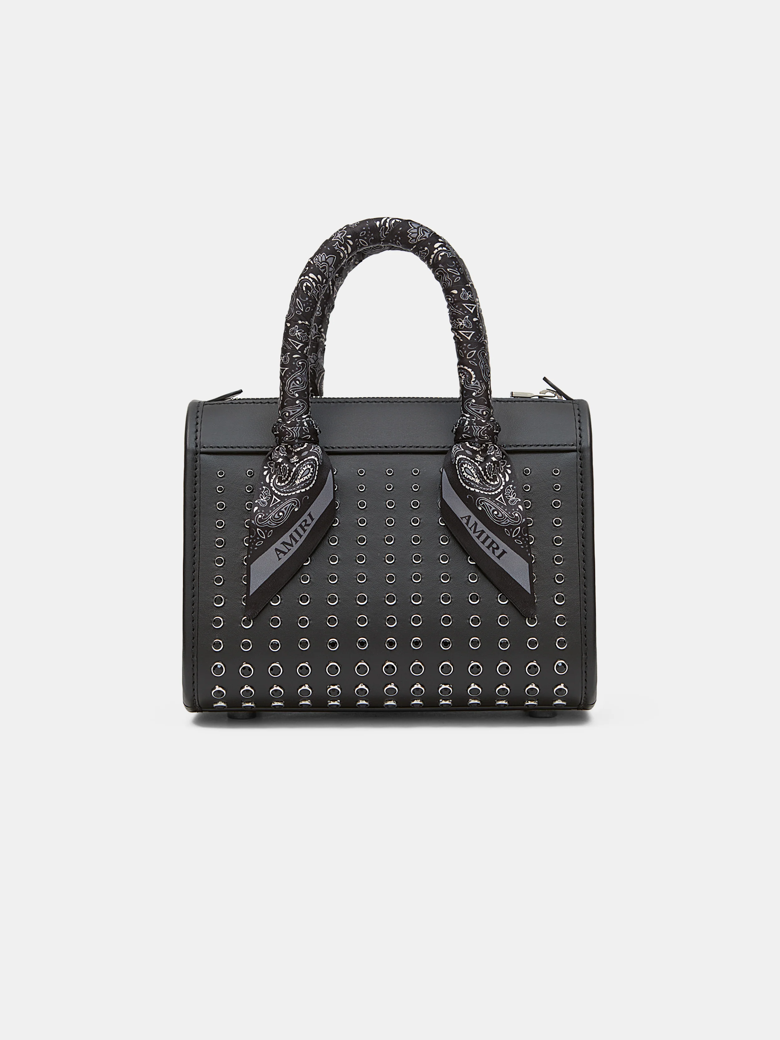 WOMEN - WOMEN'S MICRO TRIANGLE STUD BAG - Black - Image 2