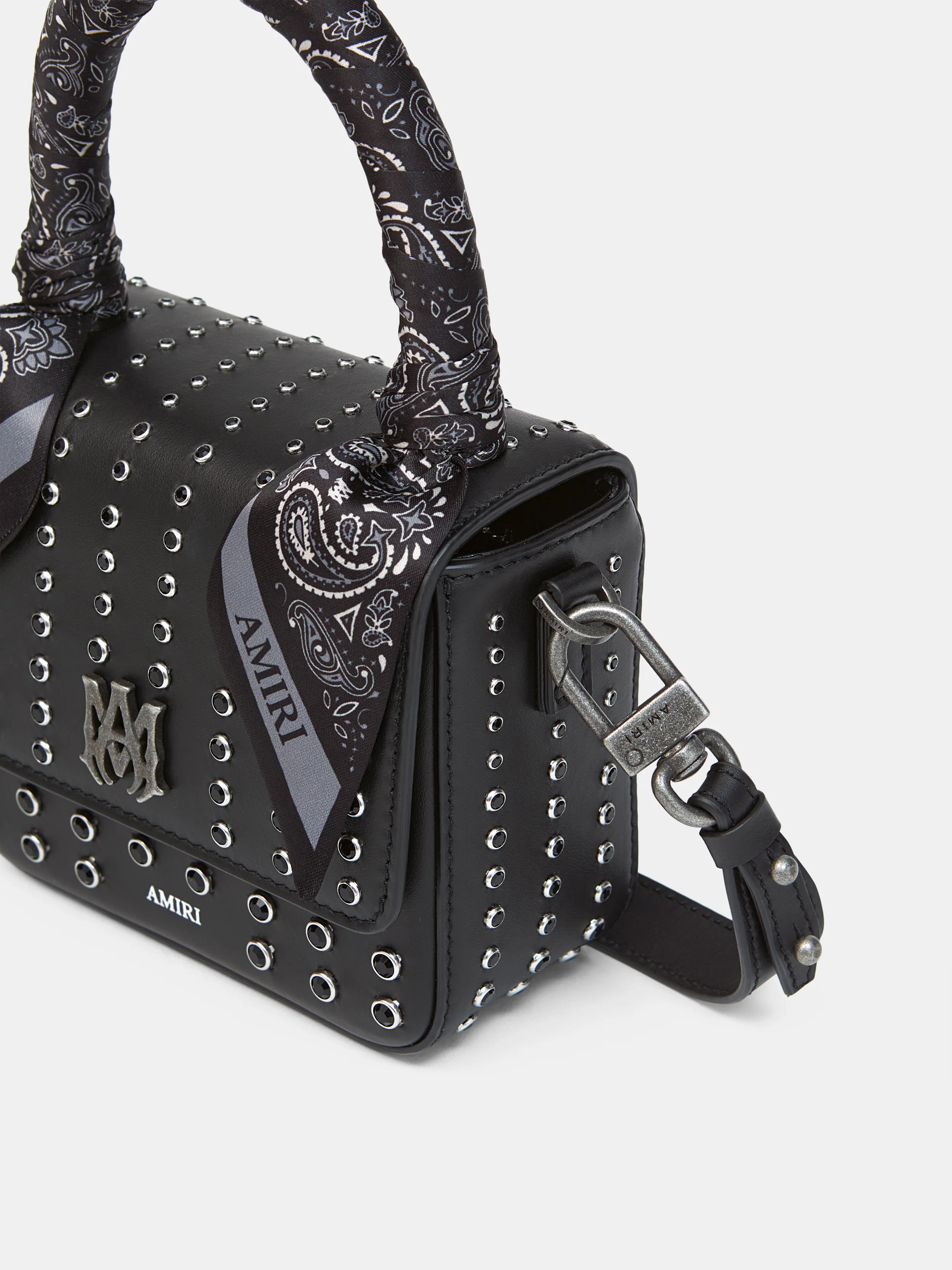 WOMEN - WOMEN'S NANO MA STUD BAG - Black - Image 4