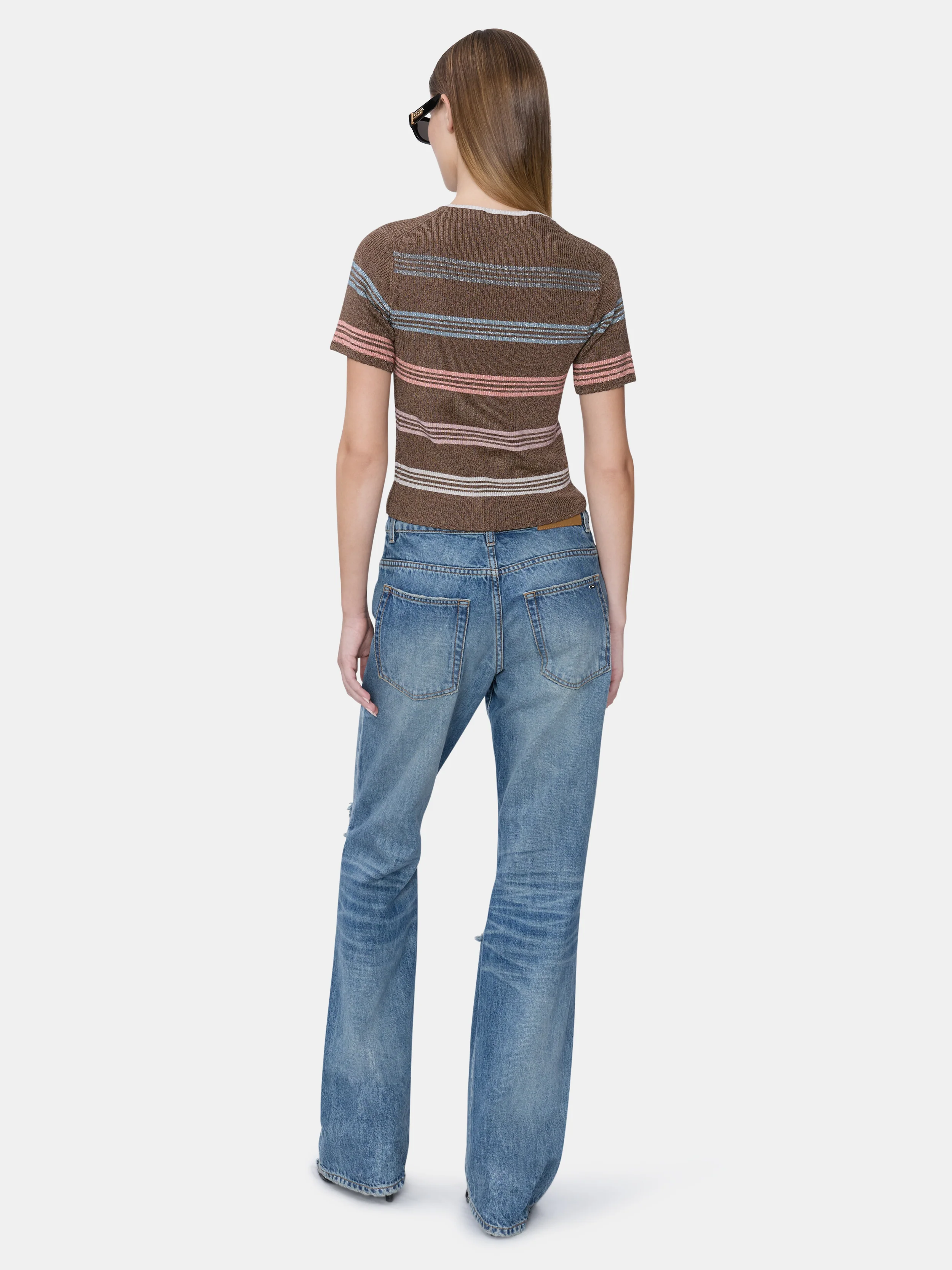 WOMEN - WOMEN'S SLASH JEAN - Classic Antique Indigo - Image 4