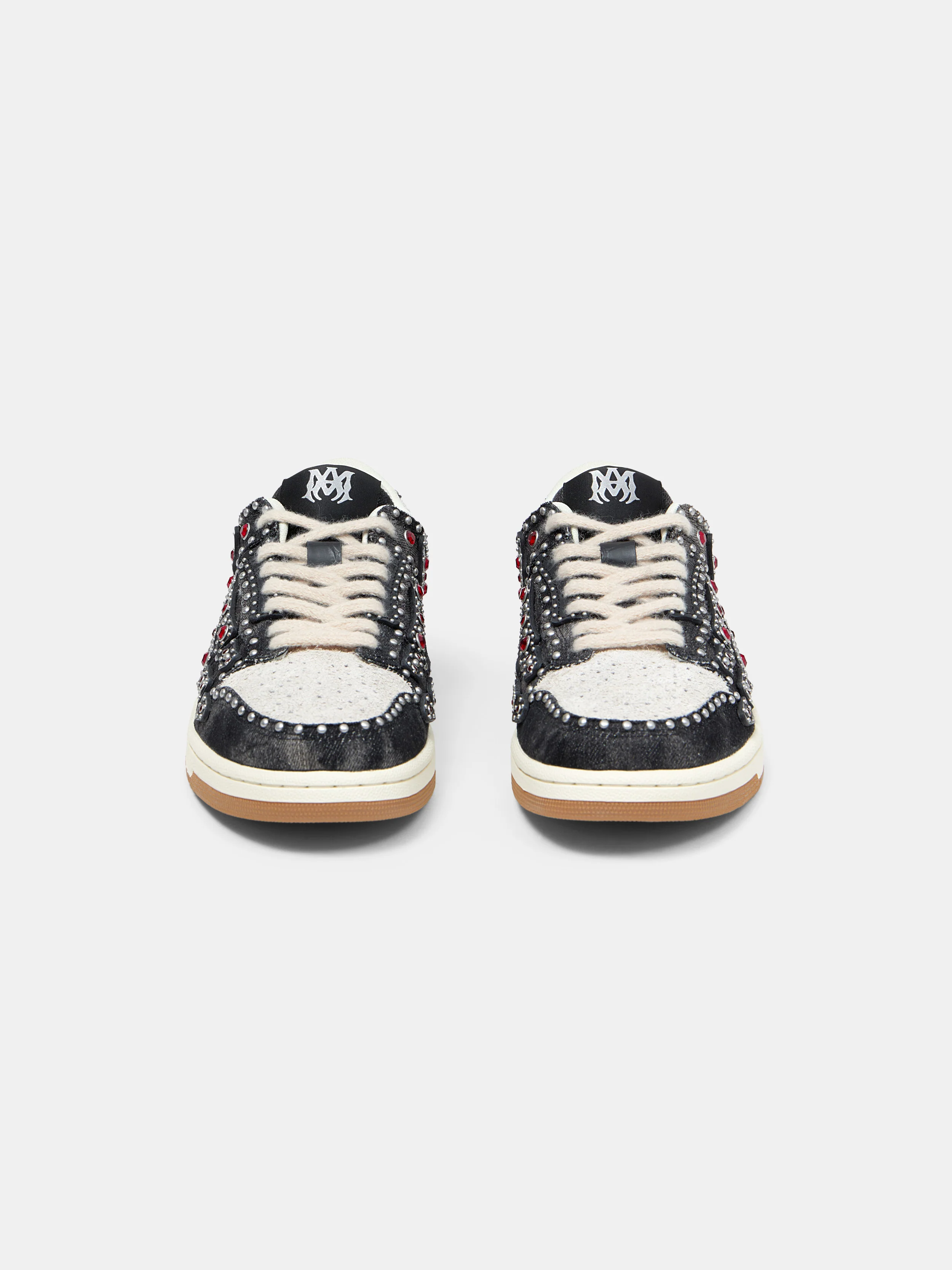 WOMEN - WOMEN'S STUD SKEL TOP LOW - Black - Image 3