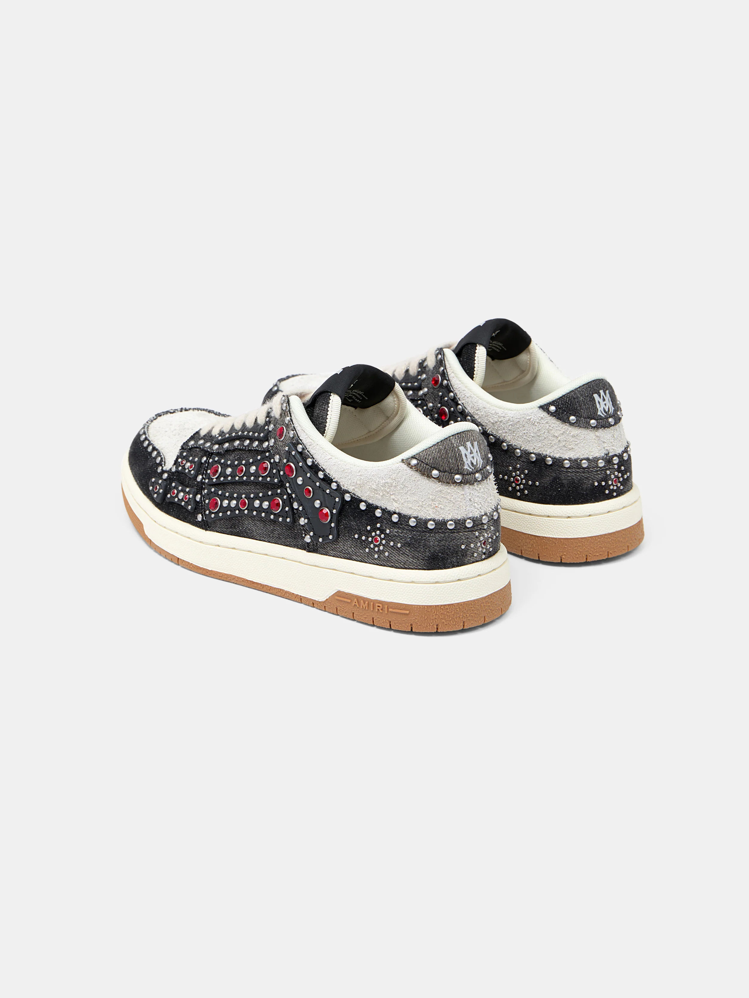WOMEN - WOMEN'S STUD SKEL TOP LOW - Black - Image 4