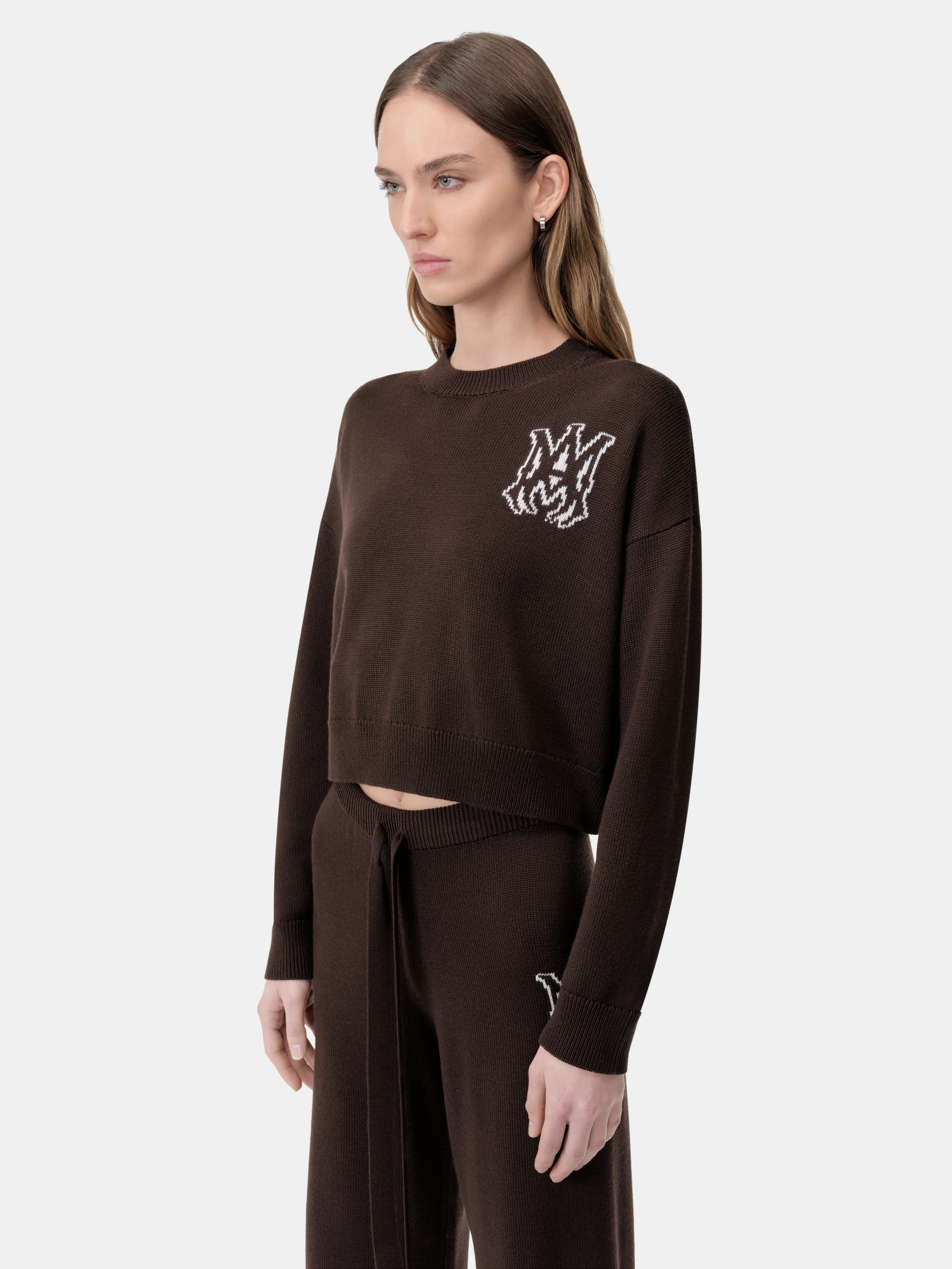 WOMEN - WOMEN'S MA CREW - CHOCOLATE - Image 4